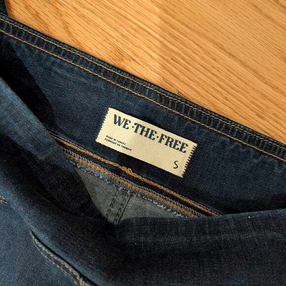 NWT Free People In My Feelings Cropped Bootcut Pull-on Jeans Sz Small Tall - Picture 5 of 10